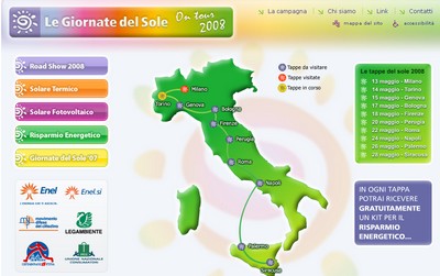 Le giornate del sole ovvero essere sensibilizzati al risparmio energetico