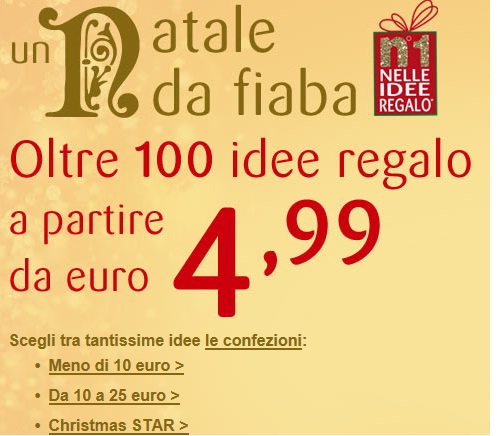 Regali Di Natale Da 10 Euro.Idee Regalo Di Natale 2012 Low Cost Da Bottega Verde Guadagno Risparmiando