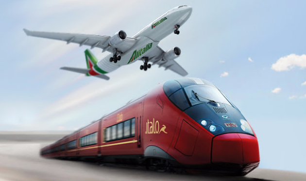 Italotreno. Самолёты и поезда. Поезд или самолет. Транспорт Италии. Итальянские самолеты.